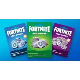 🚀FORTNITE🎮1000 - 2800 - 5000 - 13500 V-Bucks🎁Epic